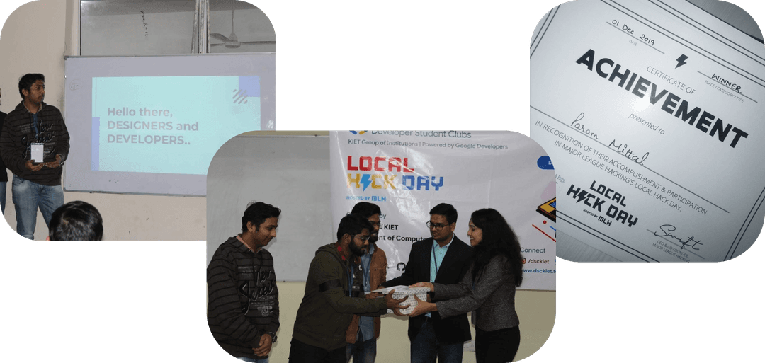 1st Prize - MLH Hackathon